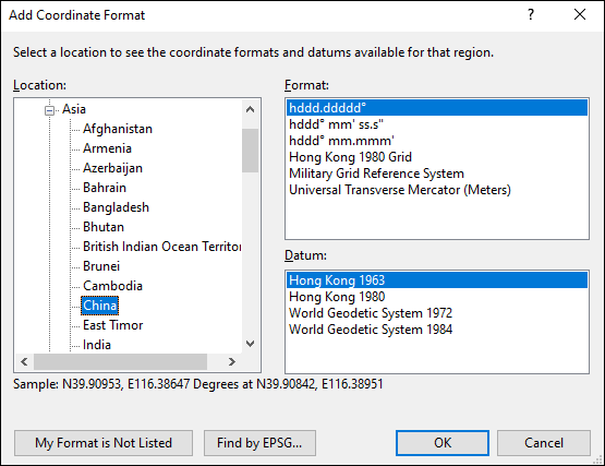 ExpertGPS is a batch coordinate converter for Chinese GPS, GIS, and CAD coordinate formats.