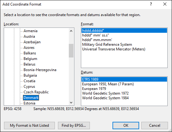 ExpertGPS is a batch coordinate converter for Danish GPS, GIS, and CAD coordinate formats.