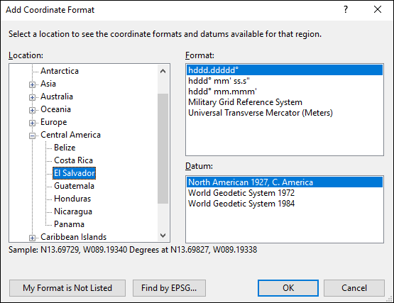 ExpertGPS is a batch coordinate converter for Salvadoran GPS, GIS, and CAD coordinate formats.