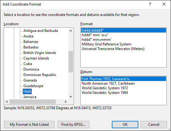 ExpertGPS is a batch coordinate converter for Haitian GPS, GIS, and CAD coordinate formats.