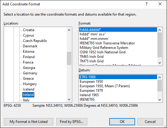 ExpertGPS is a batch coordinate converter for Irish GPS, GIS, and CAD coordinate formats.