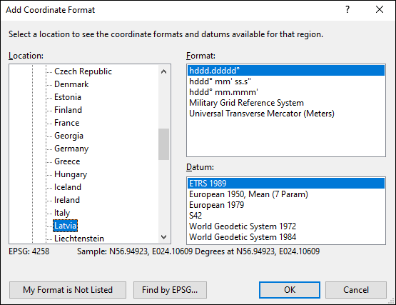 ExpertGPS is a batch coordinate converter for Latvian GPS, GIS, and CAD coordinate formats.