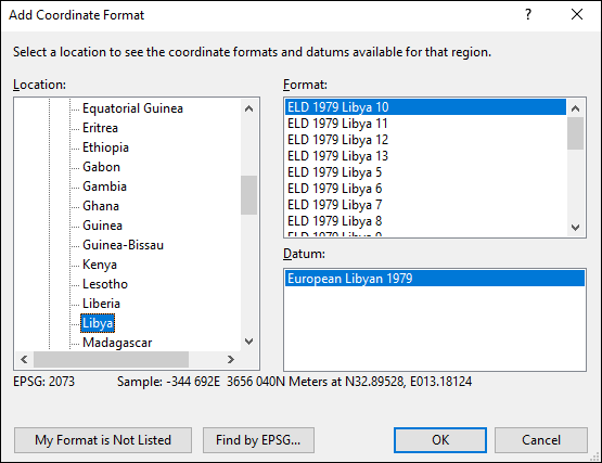 ExpertGPS is a batch coordinate converter for Libyan GPS, GIS, and CAD coordinate formats.