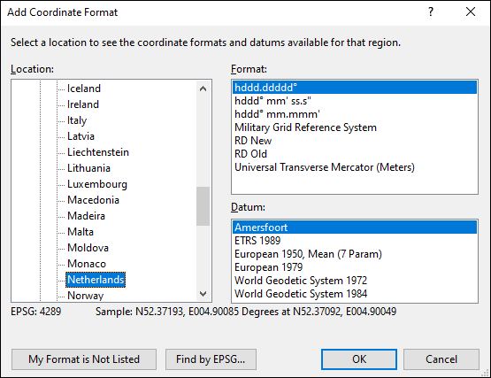 ExpertGPS is a batch coordinate converter for Dutch GPS, GIS, and CAD coordinate formats.