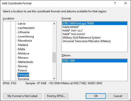 ExpertGPS is a batch coordinate converter for Portuguese GPS, GIS, and CAD coordinate formats.