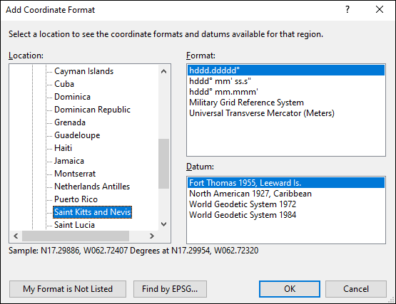 ExpertGPS is a batch coordinate converter for Kittitia GPS, GIS, and CAD coordinate formats.