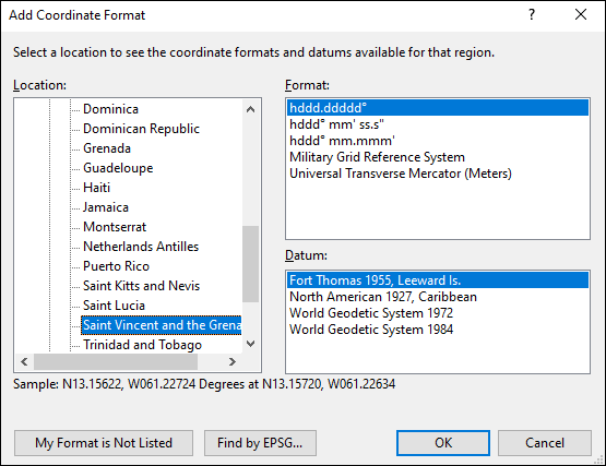 ExpertGPS is a batch coordinate converter for St. Vincentia GPS, GIS, and CAD coordinate formats.
