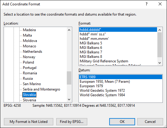 ExpertGPS is a batch coordinate converter for Slovak GPS, GIS, and CAD coordinate formats.