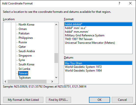 ExpertGPS is a batch coordinate converter for Taiwanese GPS, GIS, and CAD coordinate formats.