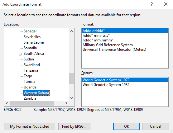 ExpertGPS is a batch coordinate converter for Sahra GPS, GIS, and CAD coordinate formats.