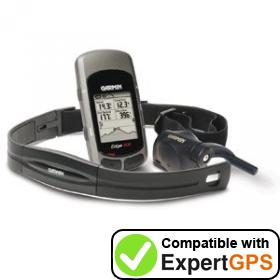 Download data from your Garmin Edge 305 with ExpertGPS Download your Garmin Edge 305 waypoints and tracklogs and create maps with ExpertGPS