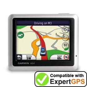 Download data from your Garmin nüvi 1240 with ExpertGPS Download your Garmin nüvi 1240 waypoints and tracklogs and create maps with ExpertGPS