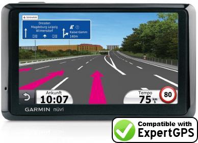 Download data from your Garmin nüvi 1370Tpro with ExpertGPS Download your Garmin nüvi 1370Tpro waypoints and tracklogs and create maps with ExpertGPS