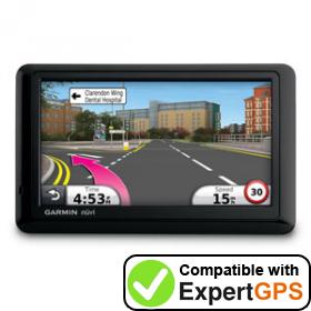 Download data from your Garmin nüvi 1440 with ExpertGPS Download your Garmin nüvi 1440 waypoints and tracklogs and create maps with ExpertGPS