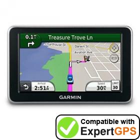 Download data from your Garmin nüvi 2300LM with ExpertGPS Download your Garmin nüvi 2300LM waypoints and tracklogs and create maps with ExpertGPS