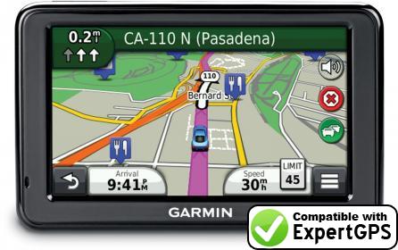 Download data from your Garmin nüvi 2498LMT with ExpertGPS Download your Garmin nüvi 2498LMT waypoints and tracklogs and create maps with ExpertGPS