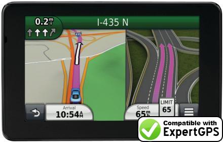 Download data from your Garmin nüvi 3550LMT with ExpertGPS Download your Garmin nüvi 3550LMT waypoints and tracklogs and create maps with ExpertGPS