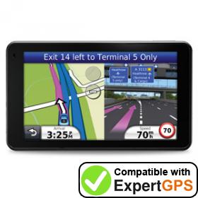 Download data from your Garmin nüvi 3710 with ExpertGPS Download your Garmin nüvi 3710 waypoints and tracklogs and create maps with ExpertGPS