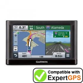 Download data from your Garmin nüvi 56LM with ExpertGPS Download your Garmin nüvi 56LM waypoints and tracklogs and create maps with ExpertGPS