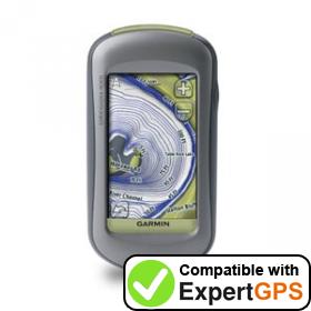 Download data from your Garmin Oregon 400i with ExpertGPS Download your Garmin Oregon 400i waypoints and tracklogs and create maps with ExpertGPS