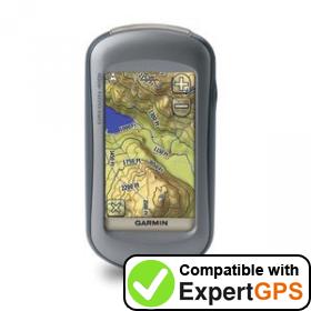 Download data from your Garmin Oregon 400t with ExpertGPS Download your Garmin Oregon 400t waypoints and tracklogs and create maps with ExpertGPS
