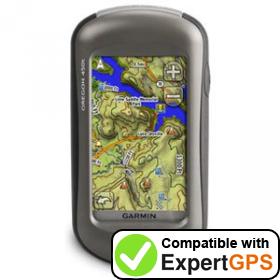 Download data from your Garmin Oregon 450t with ExpertGPS Download your Garmin Oregon 450t waypoints and tracklogs and create maps with ExpertGPS