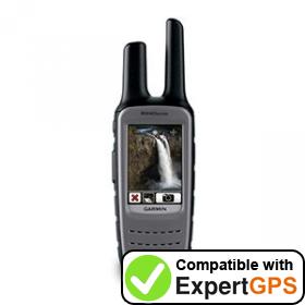 Download data from your Garmin Rino 655t with ExpertGPS Download your Garmin Rino 655t waypoints and tracklogs and create maps with ExpertGPS