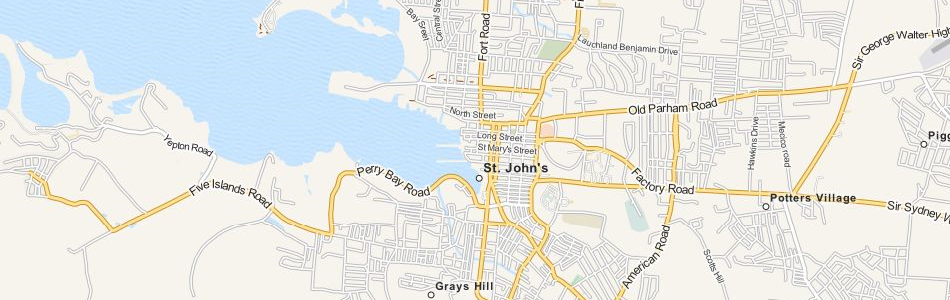Map of Antigua and Barbuda in ExpertGPS GPS Mapping Software