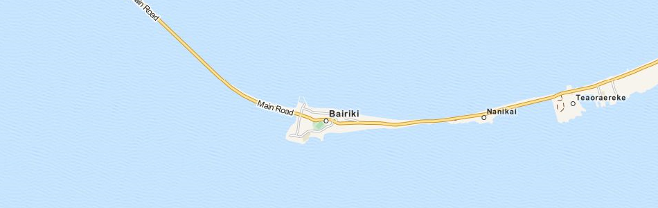 Map of Kiribati in ExpertGPS GPS Mapping Software