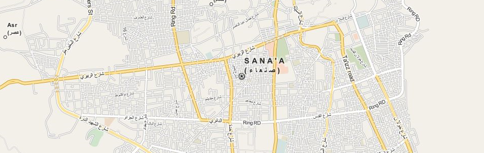 Map of Yemen in ExpertGPS GPS Mapping Software
